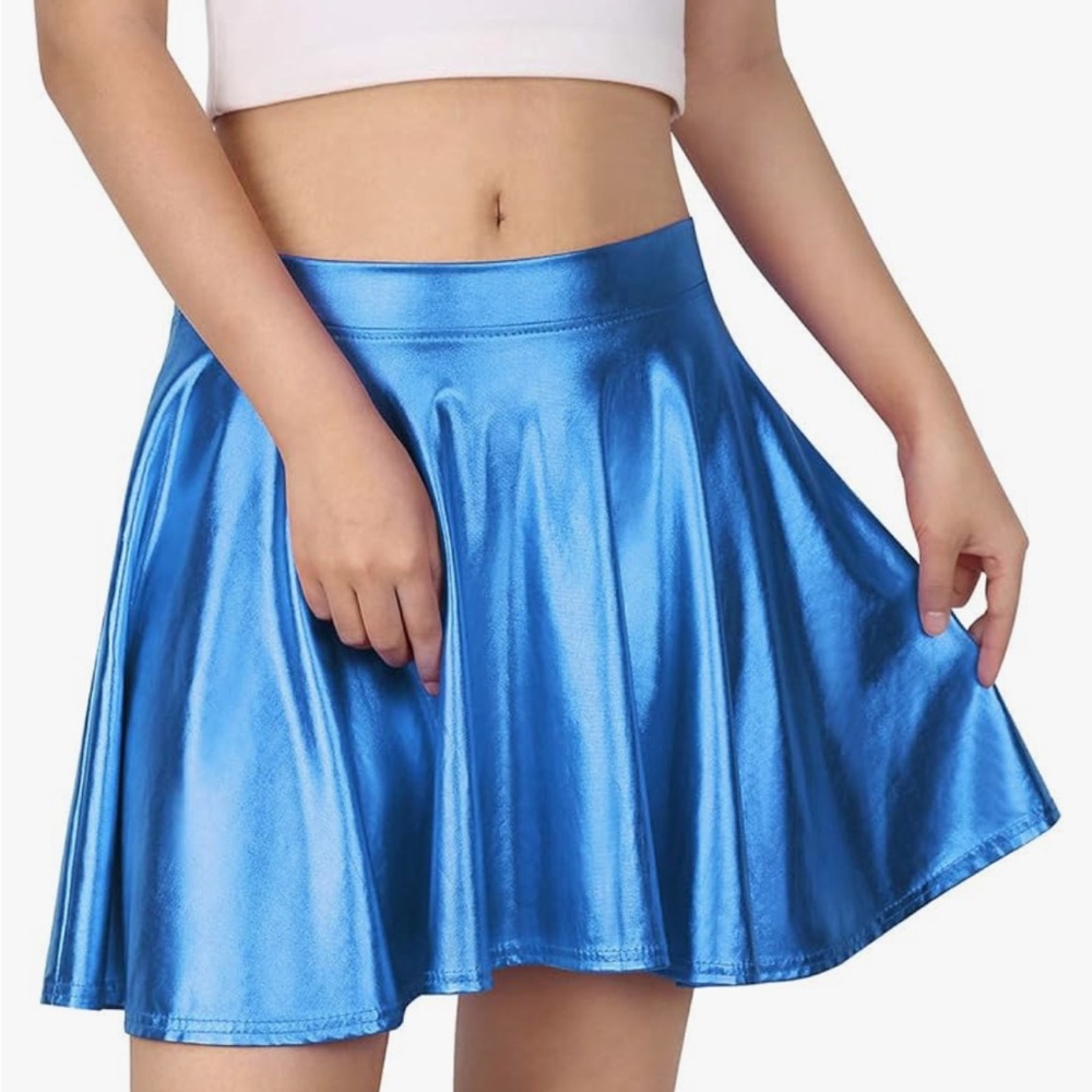 Women's Casual Fashion Flared Pleated A-Line Circle Skater Skirt